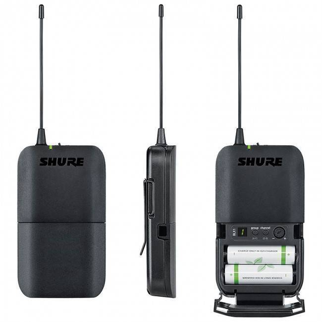 Sistema Transmisor Inalambrico Bodypack SHURE BLX1
