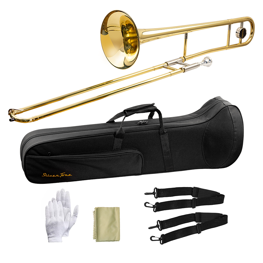 Trombon De Vara Silvertone Laqueado