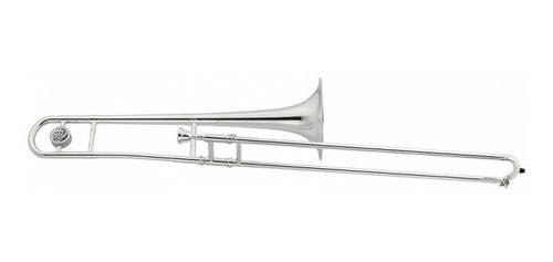 Trombon De Vara Sib Plateado C/Est.