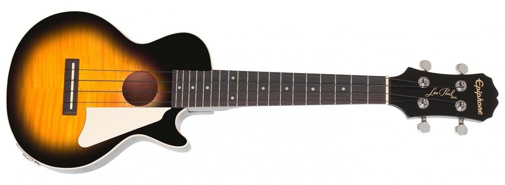 Ukulele Electroacustico Les Paul Tenor Vintage Sunburst