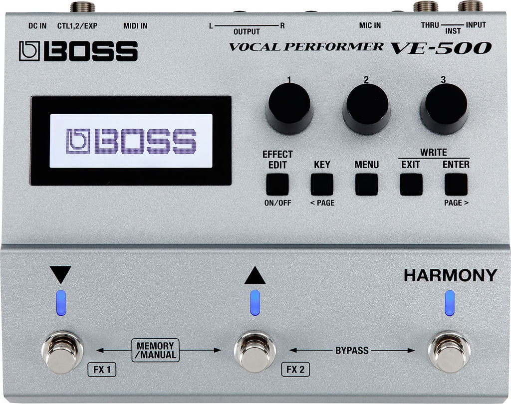 Procesador de Voz profesional Boss VE-500