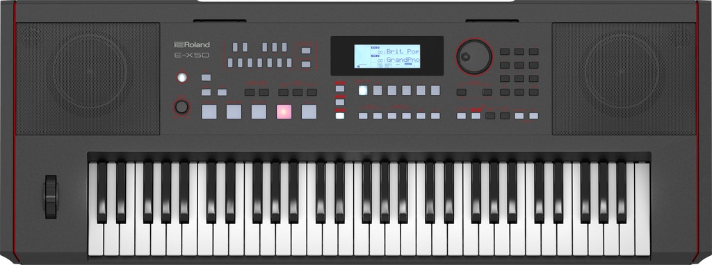Teclado Roland Arranger c/bocinas, audio Bluetooth, 700 Sonidos