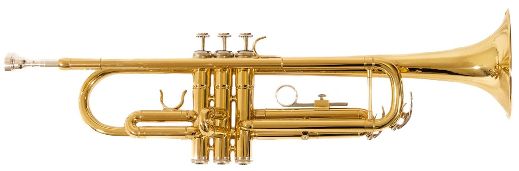 Trompeta Symphonic Laqueada 2 Llaves Desague  TR-01