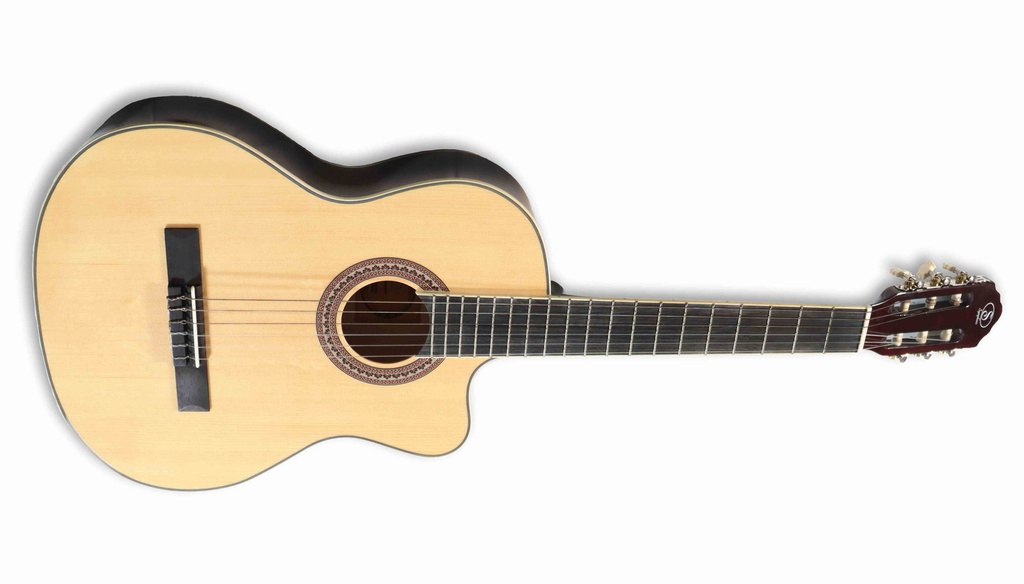Guitarra Clasica Symphonic Natural Con Recorte EC3920C N