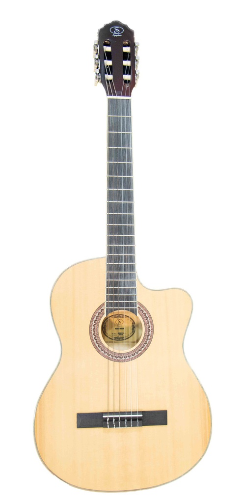 Guitarra Clasica Con Delgada Natural Symphonic--EC3921C N