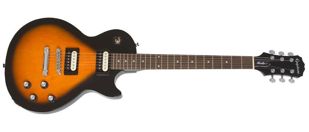 Guitarra Electrica Epiphone Les Paul Studio Lt Negra Sombreada