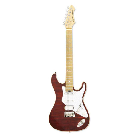 Guitarra Eléctrica Aria Pro II Rojo Rubi MKII-- 714-MK2 RBRD