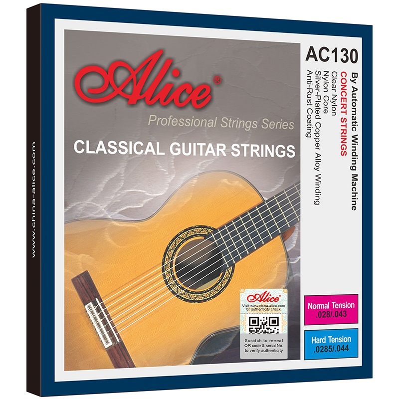 Cuerda Guitarra Acústica 3a Nylon Trasparente AC130N3