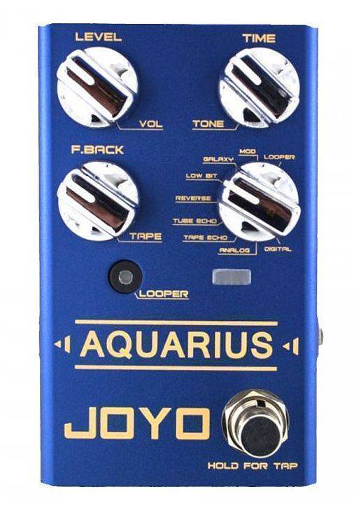 Pedal De Efectos Delay + Looper Joyo Aquarius