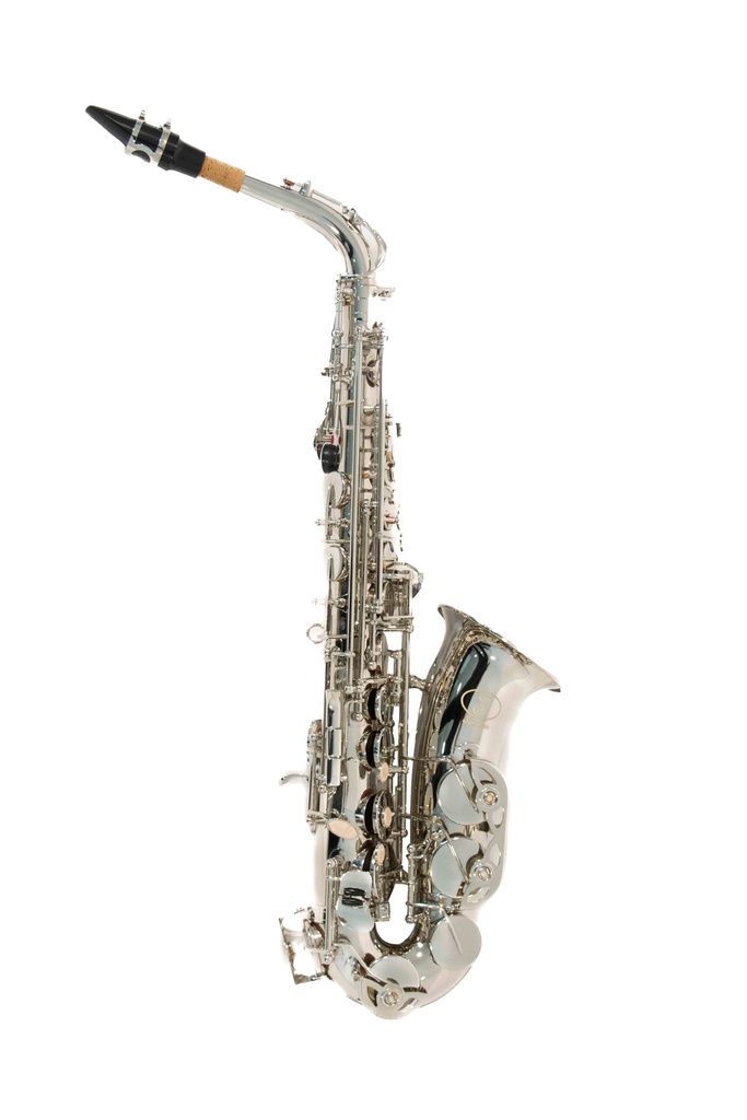 Sax Alto Symphonic Nickel Plateado Tone Eb Key High F#