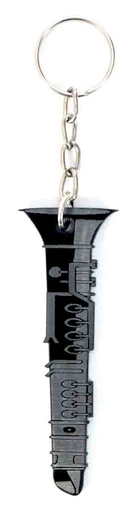 Pins LLavero Acrlico Clarinete