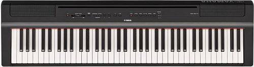 Piano Digital Intermedio P121WH YAMAHA Color Blanco Con Adaptador Pa-150