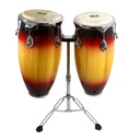 Conga LM Drums Sunburst de 10"y 11"  CG-1228 10*11 RB