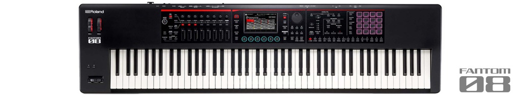 Sintetizador Roland Fantom 08 88 teclas