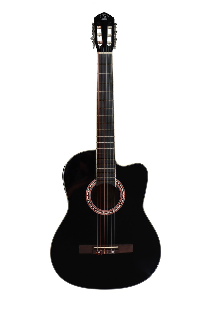 Guitarra Clasica Symphonic Negra EC3920C BK