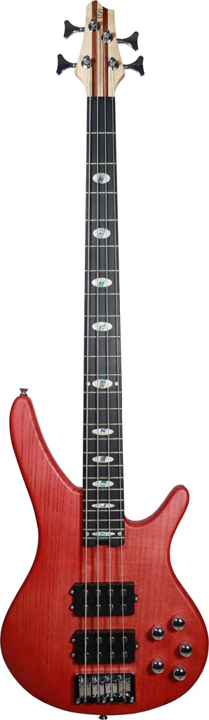 Bajo Electrico Symphonic Con Funda Rojo