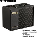 Combo Vox Bulbo 12ax7 20w Bocina de 8"