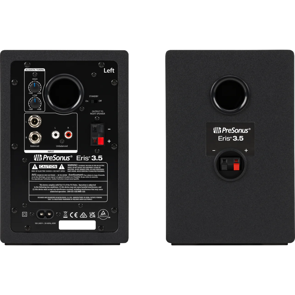 Monitores De Estudio PreSonus Eris 3.5 Negro, NA