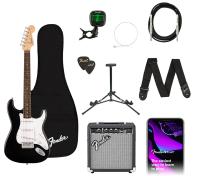 Paquete Guitarra Fender Stratocaster Debut BK