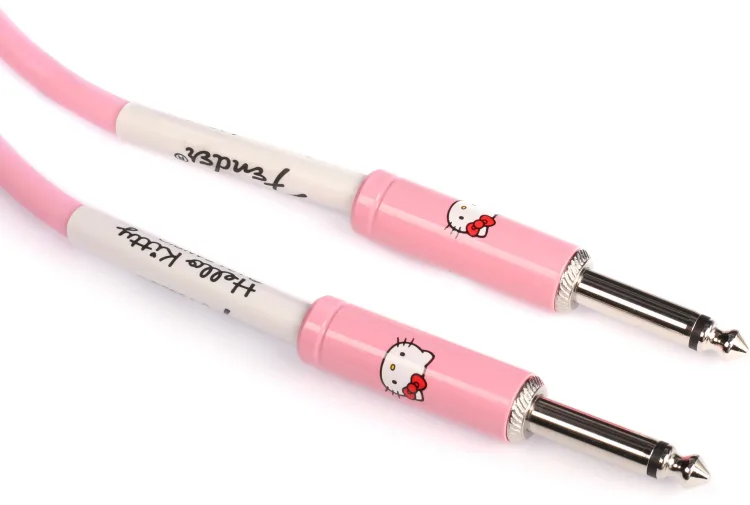 Cable Hello Kitty Original de 3 m, Rosa