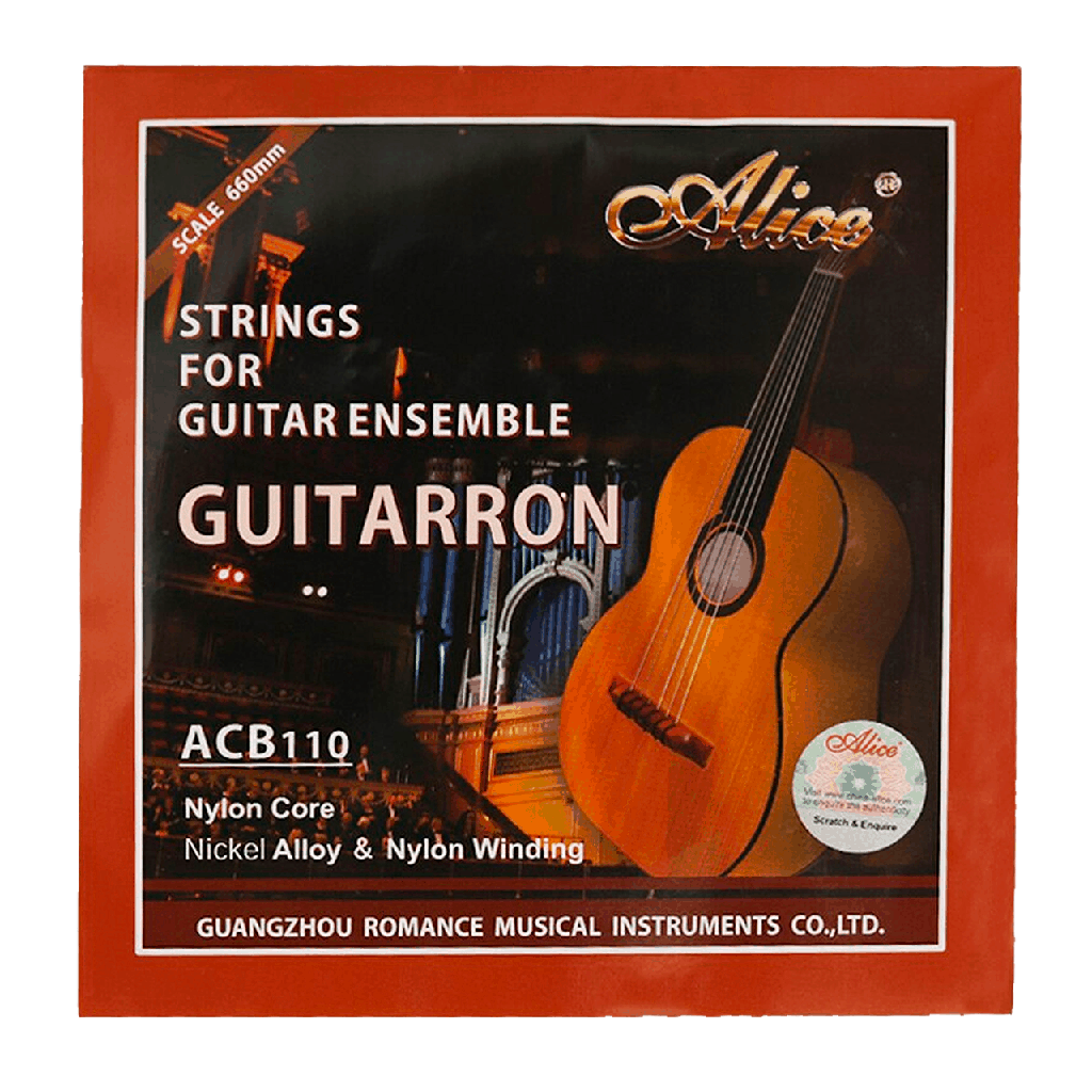 Juego De Cuerdas Para Guitarron 66/.112 ALICE