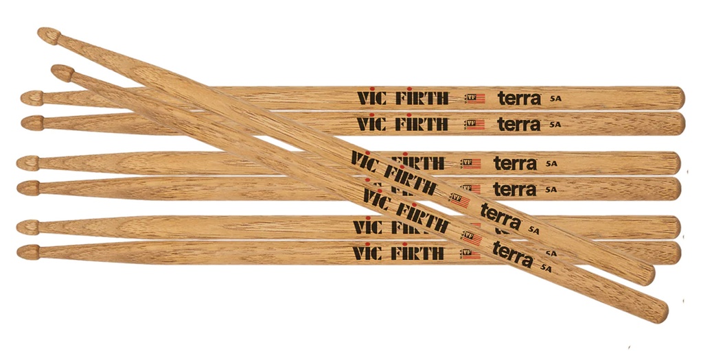 Baquetas Vic Firth 5A Punta De Madera
