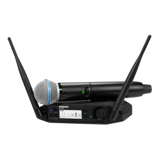 Sistema Inalámbrico Digital Shure C/ Micrófono Vocal De Mano BETA 58A