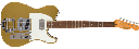Guitarra Eléctrica Squier Custom Telecaster  Classic Vibe Con Bigsby