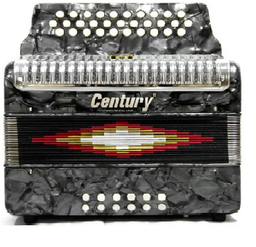 [C3012GP] Acordeón Century Botones SOL Gris Parrilla Metal 3012