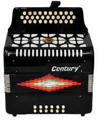 [3012N] ACORDEON BOTONES SOL NEGRO 3012N FARINELLI