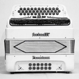 [3412FAWHG] Acordeon Botones FA Blanco 3 Regs Farinelli Premium