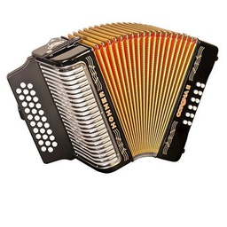 [A56211] Acordeon Botones Hohner Corona II Sol-Do-Fa-- A56211