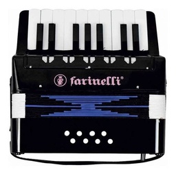 [ACJRFNE] Acordeon Infantil 17 Teclas Negro 17K8BS Farinelli-- ACJRFNE