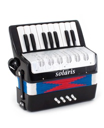 [YJP104] Acordeón Solaris 17 Teclas 8 Bajos Inf.