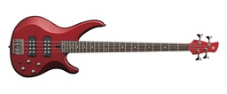 [TRBX304CAR] Bajo Electrico Yamaha 4 Cuerdas. Activo Rojo