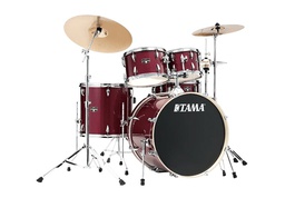 [IE52KH6W-CPM] Bateria Tama Imperialstar 5 Pzas Rojo Metalico