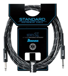 [SI10-CCT] Cable Ibanez 3.05 Mts. Negro-Gris Recto-Recto