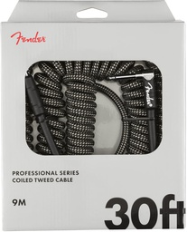 [0990823048] Cable Para Instrumento Fender 30ft Professional Coiled Gris Tweed