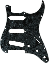 [0992141000] Caratula P/Guit Elect Fender Negra Sss