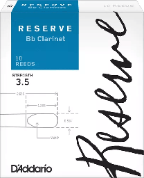 [DCR1035] Caña Clarinete Sib Rico Reserve 3 1/2