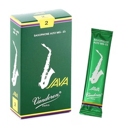 [SR262] Caña Sax Alto Vandoren Java 2 Verde (10)