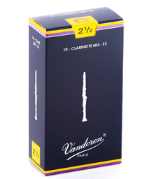 [CR1125] Caña Clarinete Mib Vandoren 2 1/2 (10)