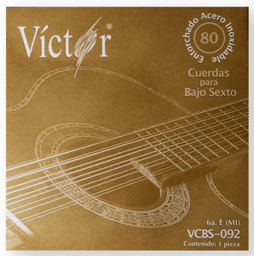 [86] Cuerda Para Bajo Sexto Victor 6A.Ac 092--  86