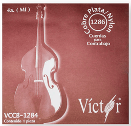 [1284] Cuerda para Contrabajo Victor 4A. Cobre-- 1284