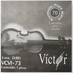 [73(10)] Cuerda Para Violin 3a Victor-- 73(10)