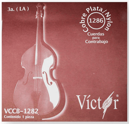 [1282] Cuerda para Contrabajo Victor 3A. Nylon-- 1282