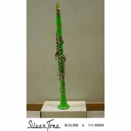 [SLCL005] Clarinete Silvertone Abs 17 Llaves Silvertone Verde-- SLCL005