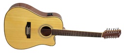 [J-20CE N] Guitarra Docerola Symphonic Electroacústica Color Natural