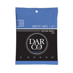 [41Y18D220] Cuerdas Para Guitarra Acústica Light , 92/8 Phosphor Bronze
