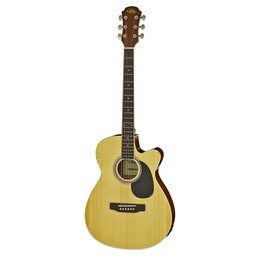 [AFN-15CE N] Guitarra Electro-Acustica Natural Aria-- AFN-15CE N